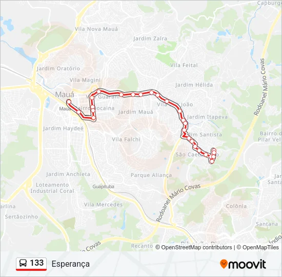133  Line Map