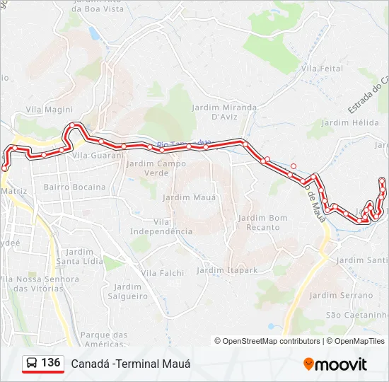 136  Line Map