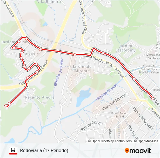 24 COOPERHODIA Bus Line Map