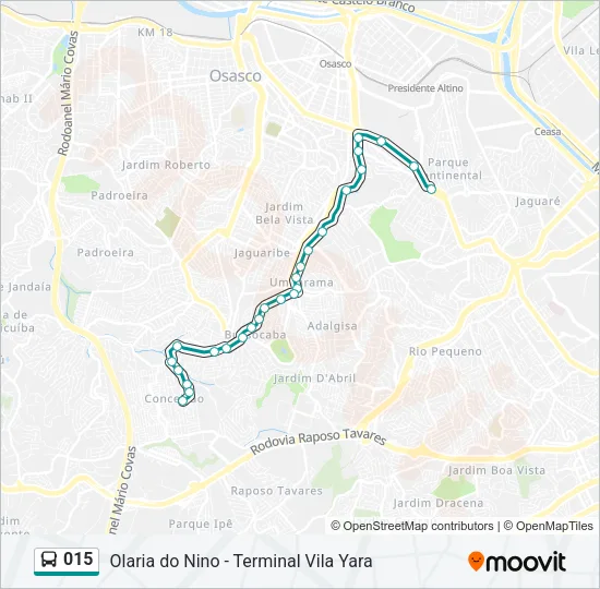 015 Bus Line Map
