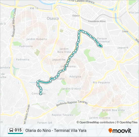 015 Bus Line Map