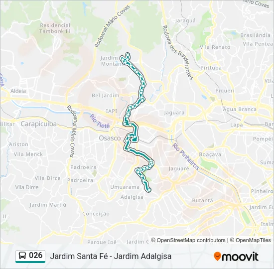 026 Bus Line Map