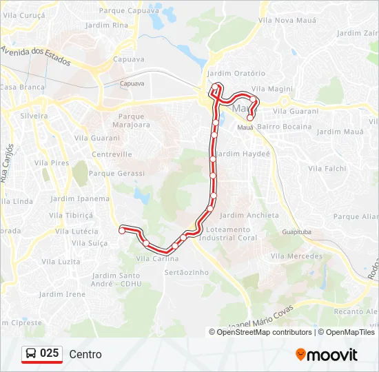 025  Line Map