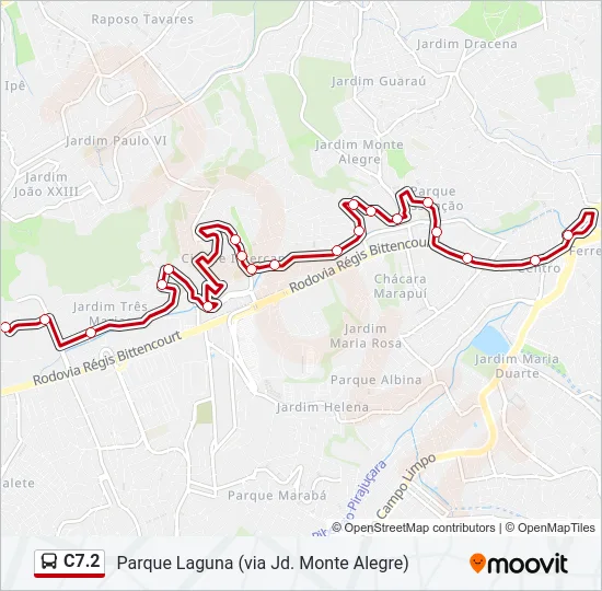 C7.2 Bus Line Map