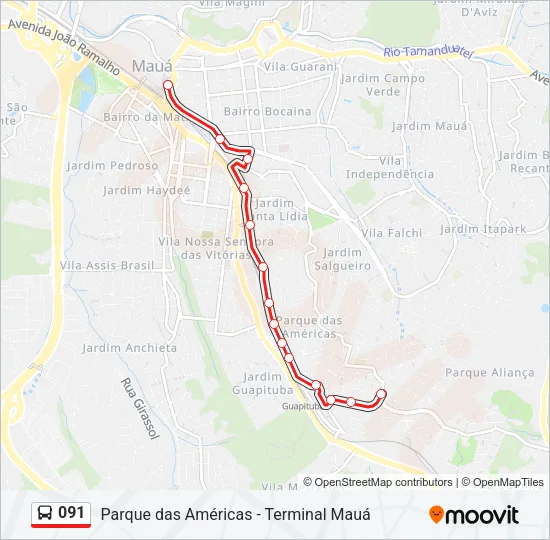 091  Line Map