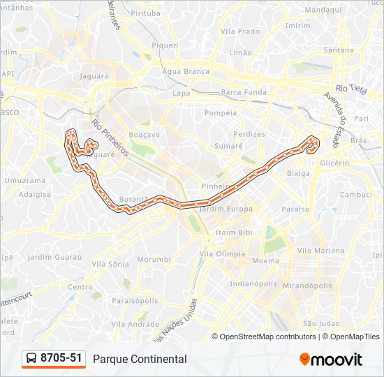 8705-51  Line Map
