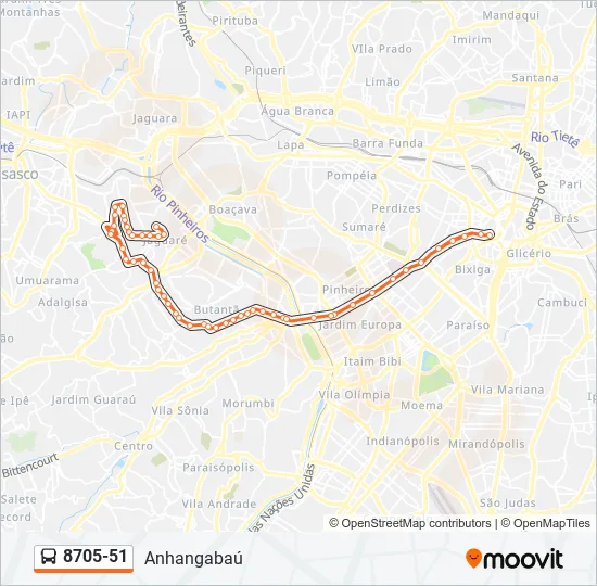 8705-51  Line Map