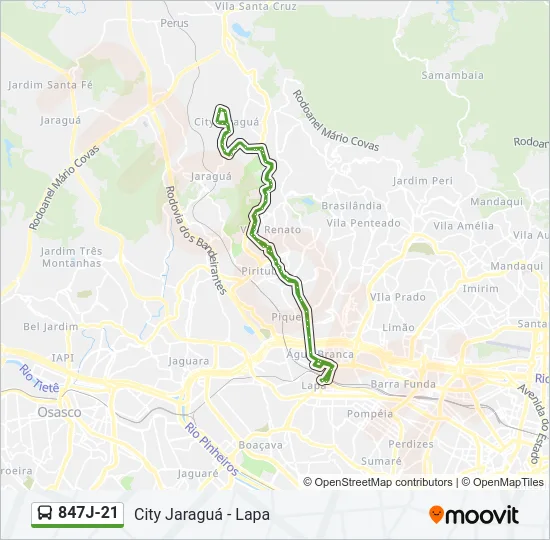 847J-21  Line Map