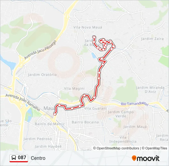 087  Line Map