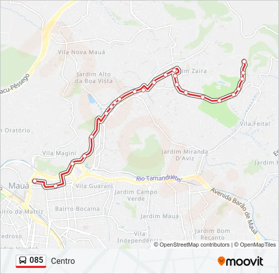 085  Line Map