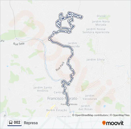 002 Bus Line Map