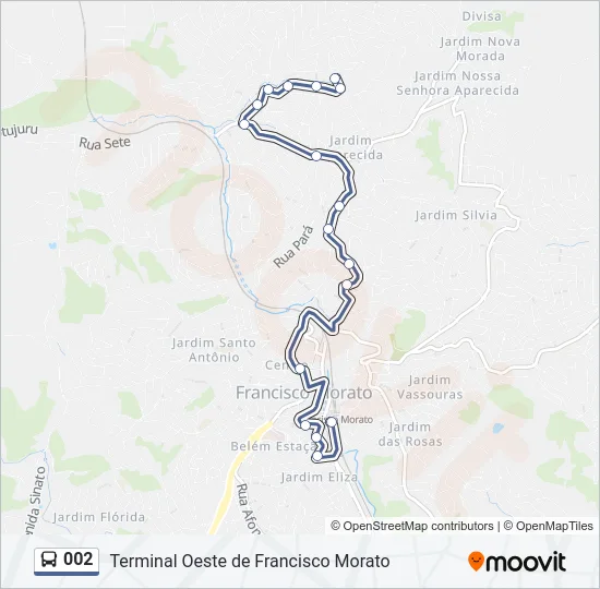 002 Bus Line Map