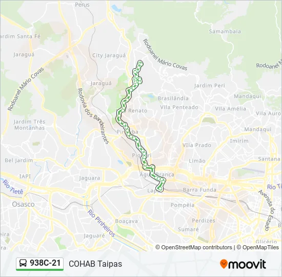 938C-21  Line Map