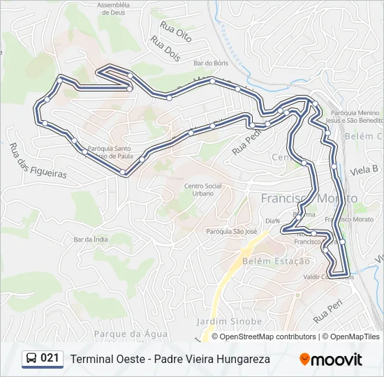 021 Bus Line Map