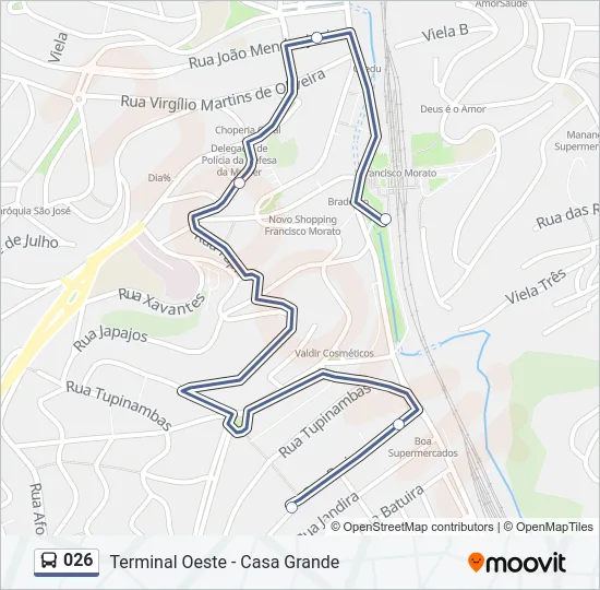 026 Bus Line Map