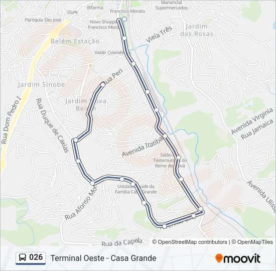 026 Bus Line Map