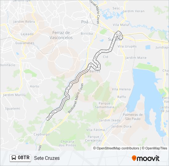 08TR bus Line Map