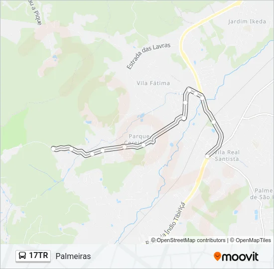 17TR Bus Line Map