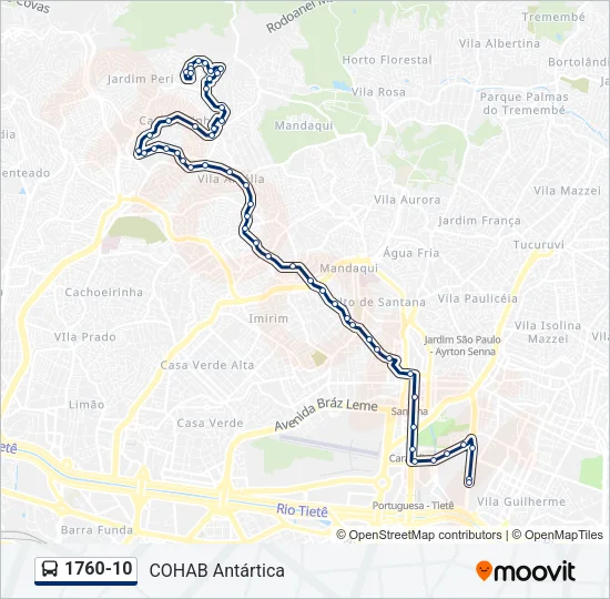 1760-10 Bus Line Map