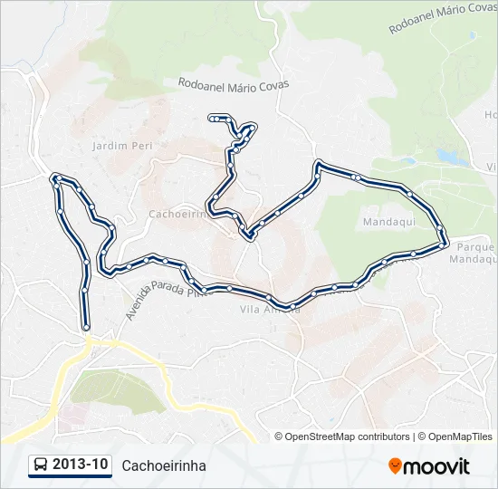 2013-10 Bus Line Map