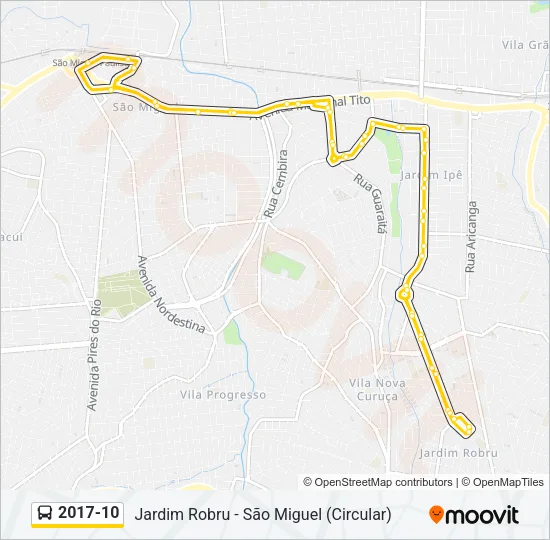 2017-10 Bus Line Map