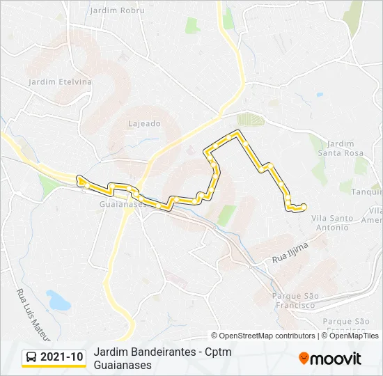 2021-10 Bus Line Map
