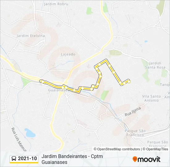 2021-10 Bus Line Map