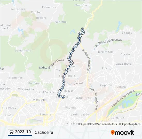 2023-10 Bus Line Map