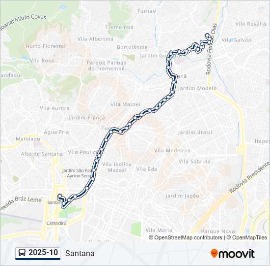 Mapa de 2025-10 de autobús