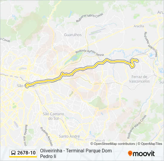 2678-10 Bus Line Map