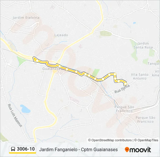 3006-10 Bus Line Map