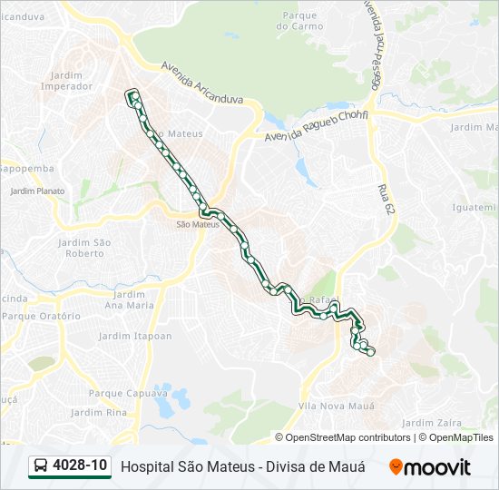 4028-10 bus Line Map