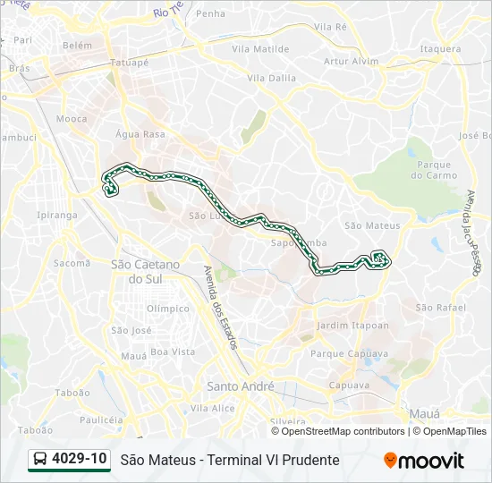 4029-10 Bus Line Map