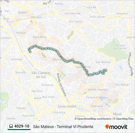 4029-10 Bus Line Map