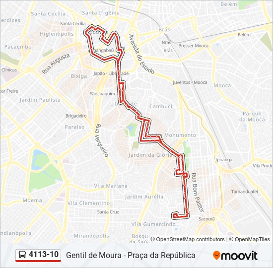 Rota da linha r10: horários, paradas e mapas - Cantão (Atualizado)