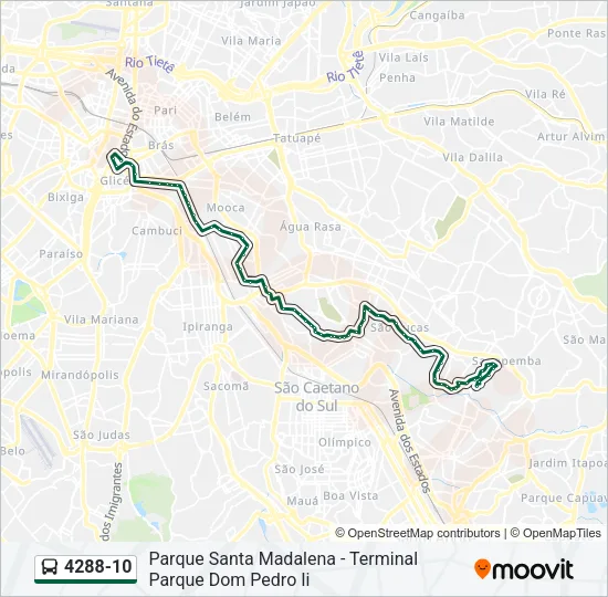 4288-10 Bus Line Map