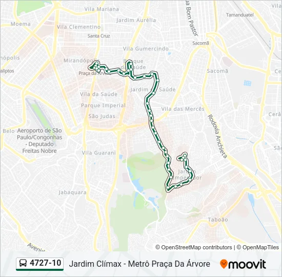 4727-10 Bus Line Map