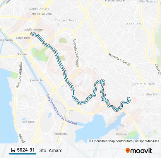 5024-31 Bus Line Map