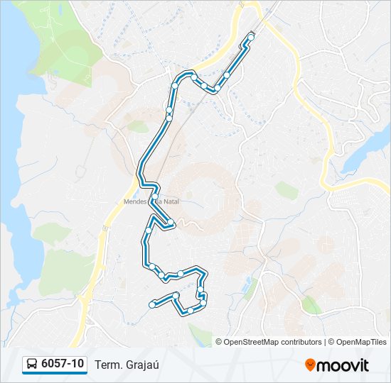 6057-10 bus Line Map
