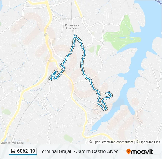 6062-10 Bus Line Map