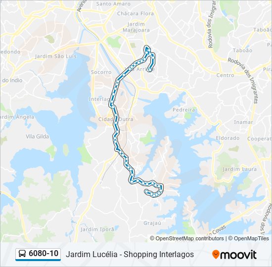 6080-10 bus Line Map