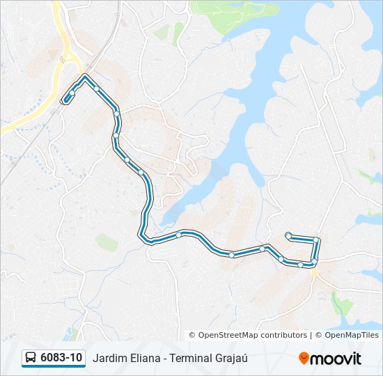 6083-10 bus Line Map