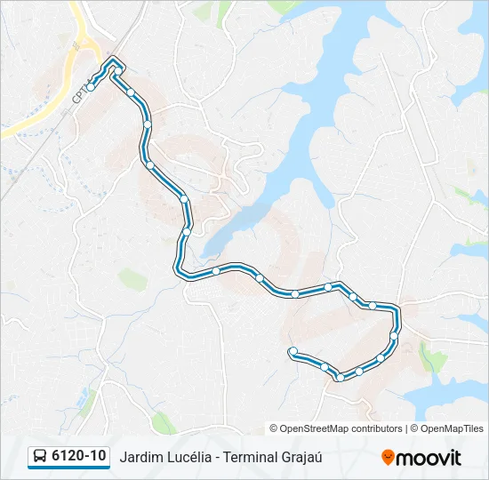 6120-10 Bus Line Map