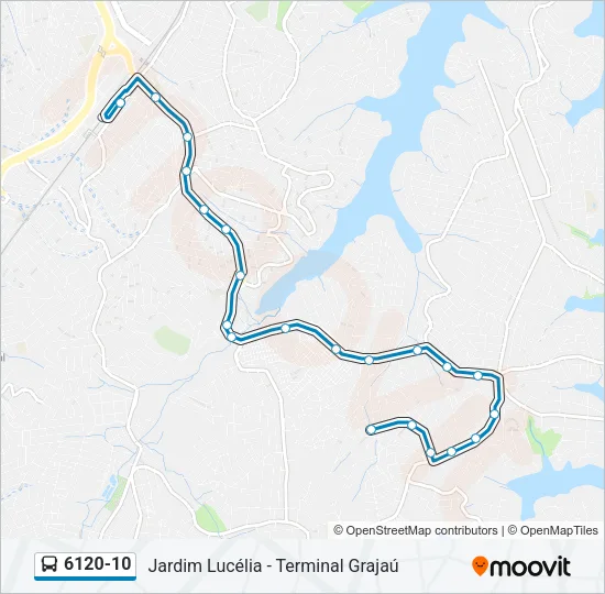 6120-10 Bus Line Map