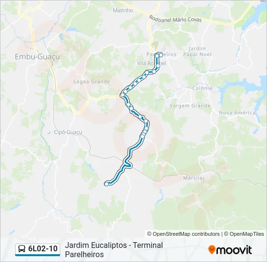 6L02-10 Bus Line Map