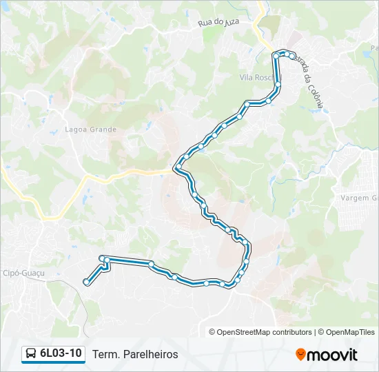 6L03-10 Bus Line Map