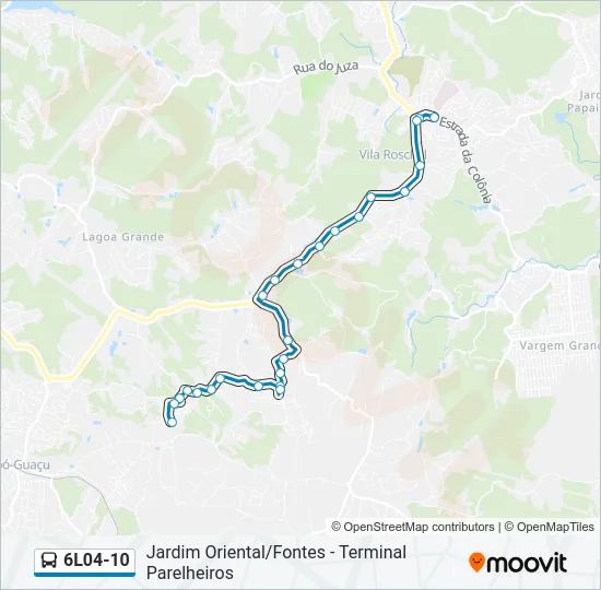 6L04-10 Bus Line Map