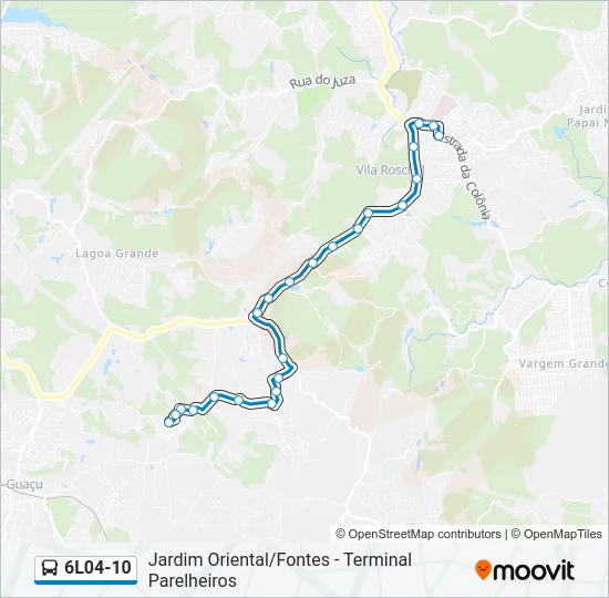6L04-10 Bus Line Map