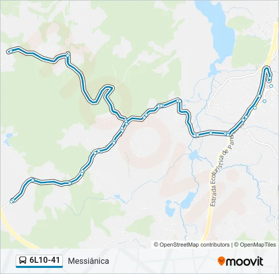 6L10-41 Bus Line Map