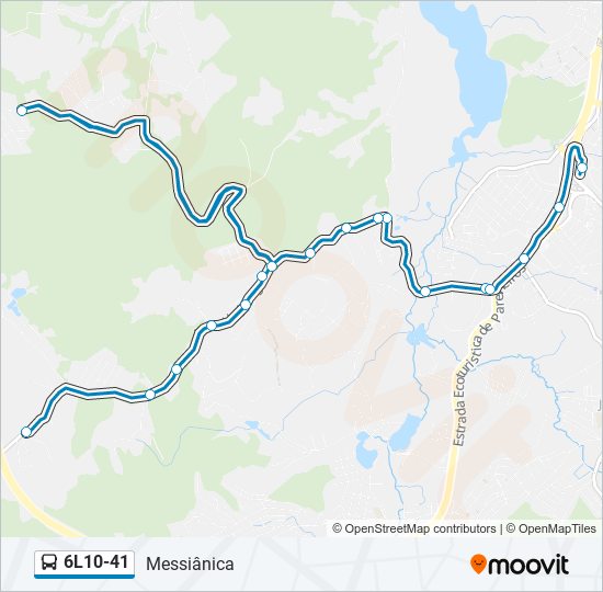 6L10-41 bus Line Map